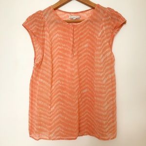 Madewell Broadway & Broome Sheer Blouse